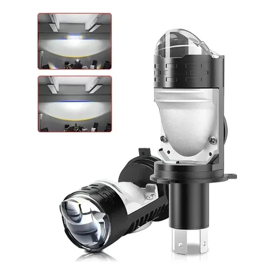 Rtd Dc 9-80v Led Bulb H4 With High/low Projector Lens