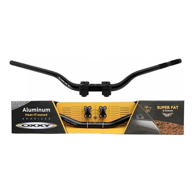 Guidão Oxxy Naked E Adaptador Hornet Xj6 Cb300 Mt03 07 Titan