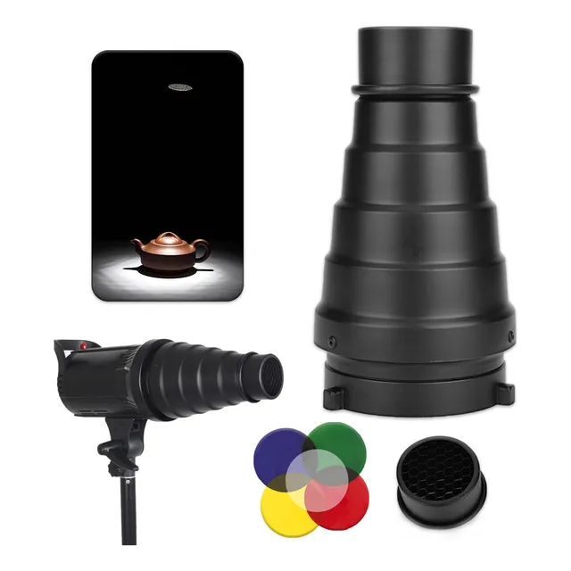 Snoot  Material De Alta Calidad Para Flash Estroboscópico