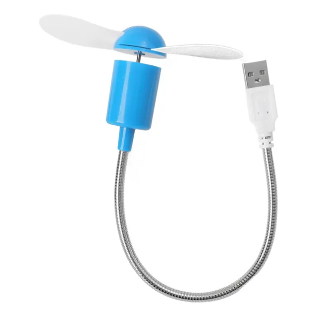 Ventiladores De Escritorio Oscilantes Flexibles Usb De 10 Un