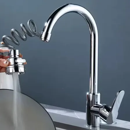Prolongador Torneira Gourmet Arejador Adaptável Universal Cromado