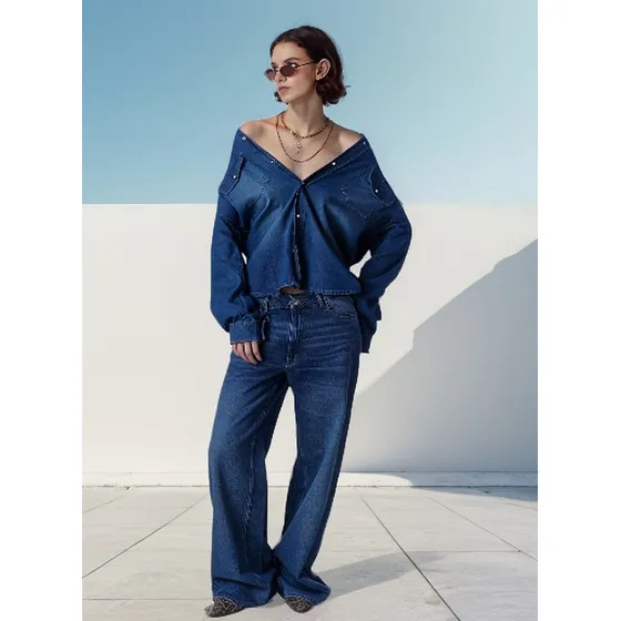 Jean Mujer Baggy Rachel Midway