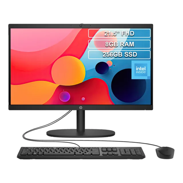 Todo En Uno Aio 22-dg0011la Celeron N100 8gb 256gb Fhd 22