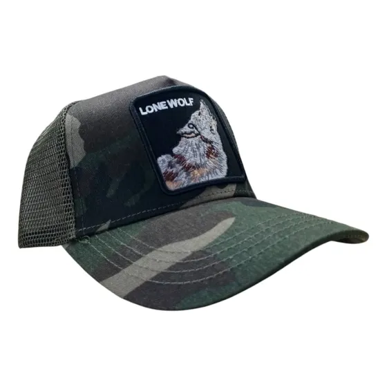 Gorra Goorin Bros 2024 Animales Lone Wolf Camuflada