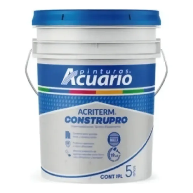 Acuario Acriterm Impermeabilizante Construpro 5 Años 19 Lts -Terracota