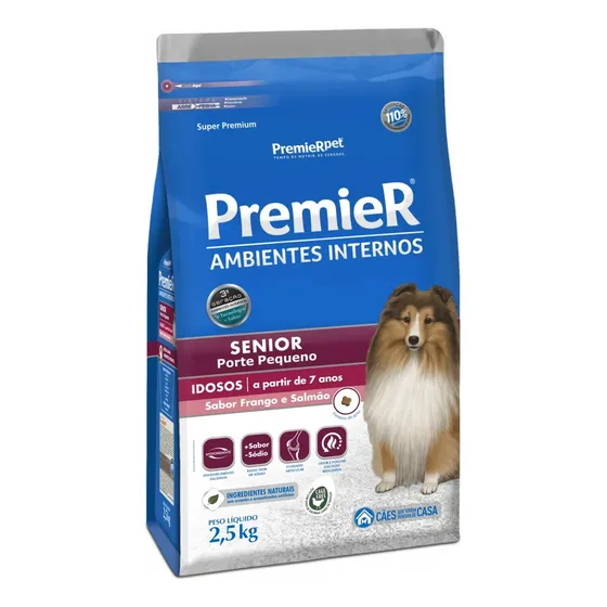 Premier Ambientes Internos Senior Porte Pequeno 2,5kg