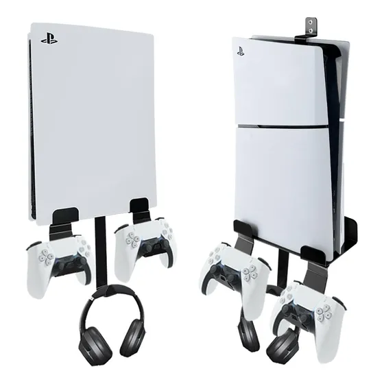 Soporte De Pared Chanvoo Metal Para Ps5 Y Ps5 Slim
