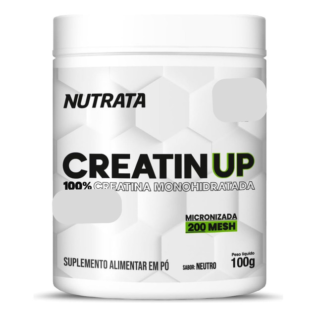 Creatina Monohidratada Creatin Up 100g Nutrata Sem Sabor