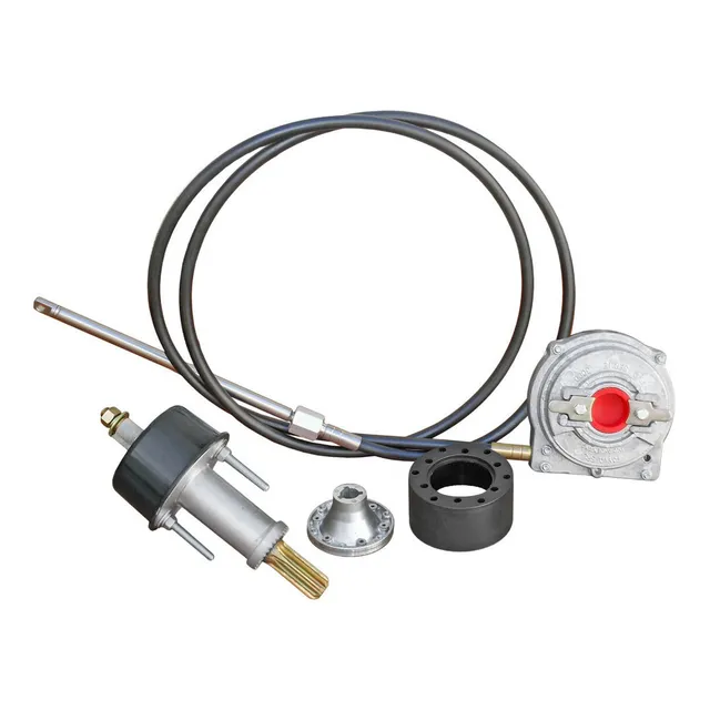 Sistema De Dirección P/lancha Caja + Cable 13pies Mayor 90hp