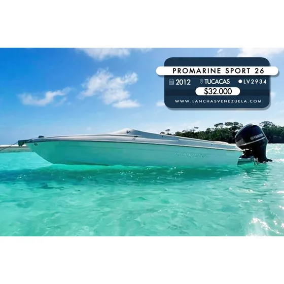 Lancha Promarine Sport 26 Lv2934