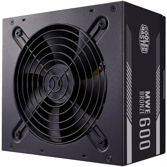 Fuente de poder para PC Cooler Master Technology MWE White Series MPE-6001-ACAAB-US 600W negra 127V
