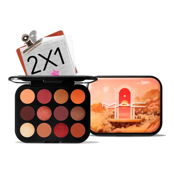 2x1 Mac Connect In Colour Eye Shadow Palette Future Flame