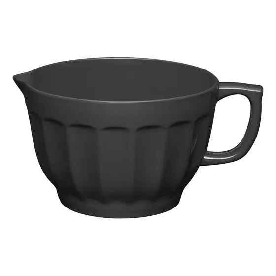 Cuenco Melamina Pesada Duradera 4.3 Cuarto Galon Gris Mango