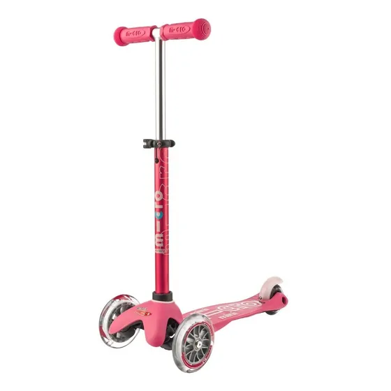 Monopatin Scooter Micro Mini Deluxe 3 Ruedas Color Rosa
