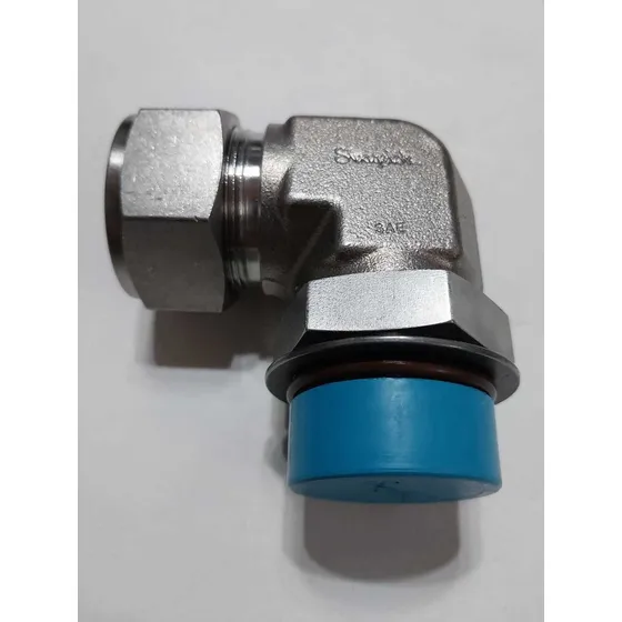 Conector Codo 1 Od X 1-5/16 Rosca Recta Ss-316