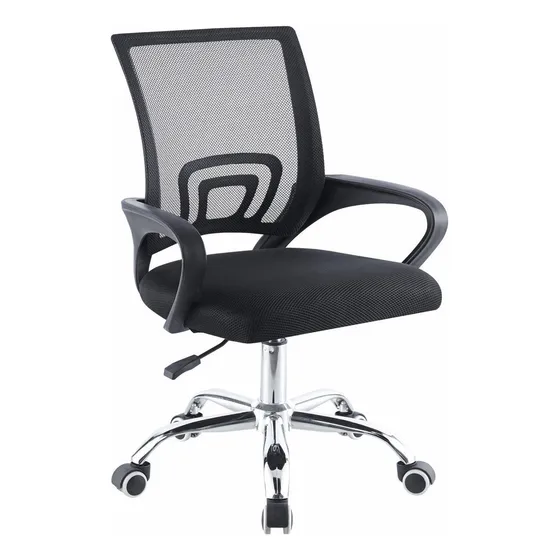 Silla De Oficina Pc Escritorio Mesh Nay Color Negro