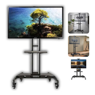 Pedestal Para Notebook E Tv C/ Rodinhas Suporte Rodizio Chão Pedestal Para Notebook E Tv C/ Rodinhas Suporte Rodizio Chão