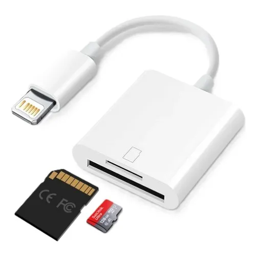 Lector Memorias Sd Tf Para iPhone iPad Garantía 1 Año