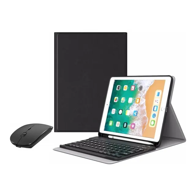 Funda Con Teclado Mouse Bluetooth Para iPad 10th 10.9 2022