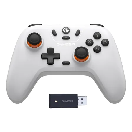 Gamesir T4 Nova Lite Color Blanco Estelar Controlador Inalámbrico con Efecto Hall Nintendo Switch Support