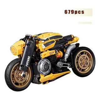 Kit De Bloques De Construcción Moc Para Motocicletas, Juguet Kit De Bloques De Construcción Moc Para Motocicletas, Juguet