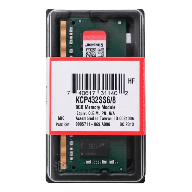 Memoria Ram Portátil Kingston Ddr4 8gb 3200mhz