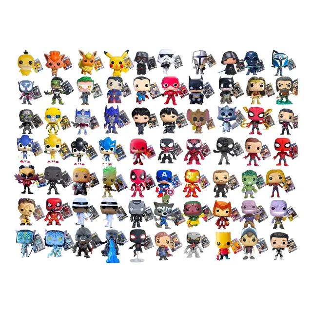 Muñecos Vengadores Spiderman - Hulk - Godzilla - Sonic Etc