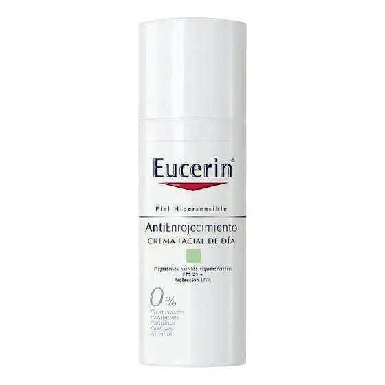 Crema Facial de Día FPS 25 Eucerin Anti Enrojecimiento para piel sensible de 50mL/50g