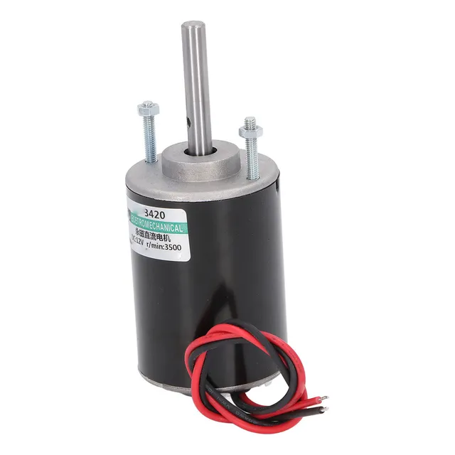 Para Motor Eléctrico De Imán Permanente De 3000 Rpm, 12 V,