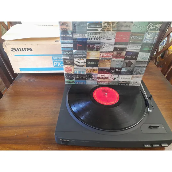 Aiwa ,tocadisco Turntable Giradisco Px-e850 Con Aguja