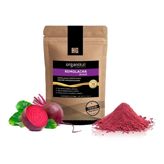 Remolacha En Polvo Organikal Premium Hgl 50gr