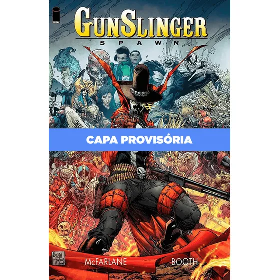 Spawn Pistoleiro Vol. 1, De Brett Booth, Todd Mcfarlane., Vol. 1. Editorial Panini, Capa Mole Em Inglês, 2024