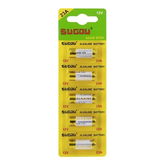 Pilas 23A Genérica Sugdu alcalina pack por 5 unidades
