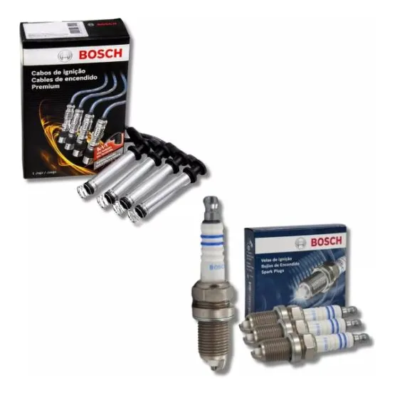 Kit Velas E Cabos Onix 1. 0 2015 2016 2017 2018 2019 Bosch