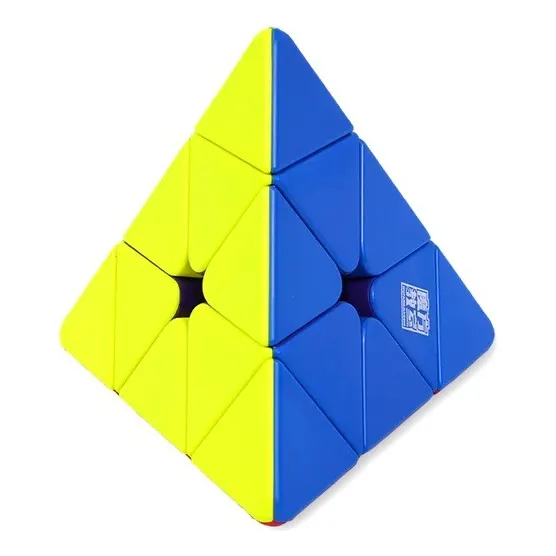 Estructura piramidal magnética de color piramidal profesional de 3 x 3 x 3 x 3