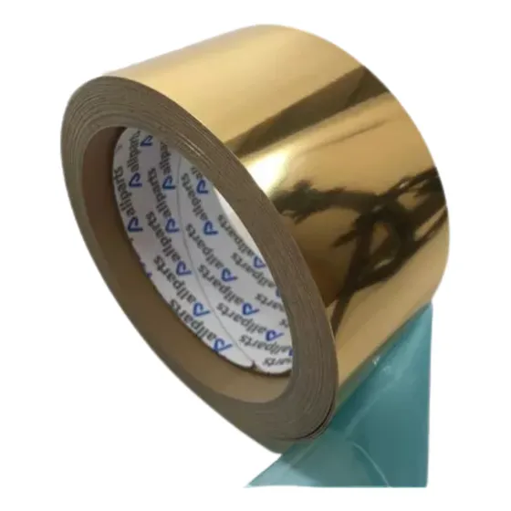  Fita De Borda Pvc Dourado Lis  64mm 3m