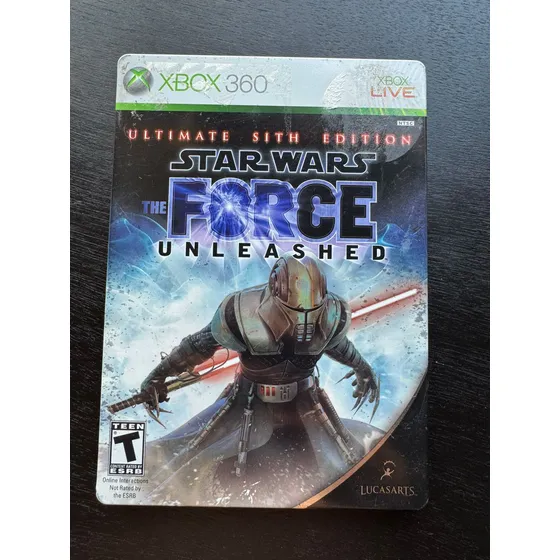 Star Wars The Force Unleashed Especial Emperor Card Xbox 360