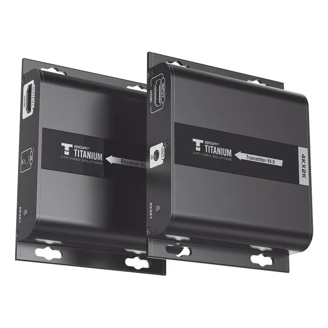 Kit Extensor Hdmi 120 Mts/4k@30hz/cat 5e/6