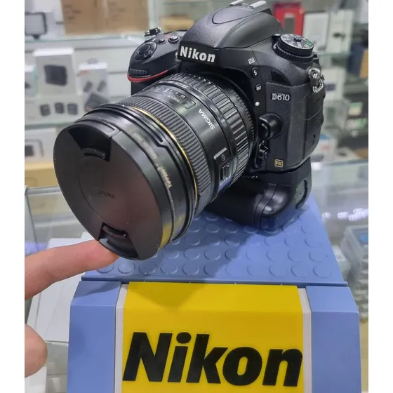 Nikon D610 C/ 24-70mm F2.8 Usada De Loja! C/ Nfe E Garantia