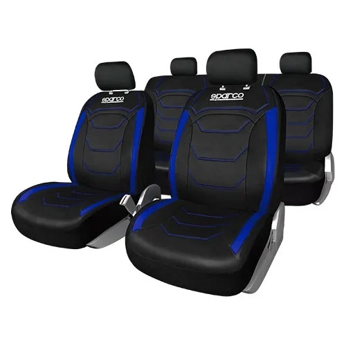 Fundas Cubreasiento Sparco Universal Negro Poliester 406- Sp