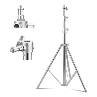Tripié Para Luces De Estudio Ajustable Soporte De Luz Para Fotografía Acero Inoxidable 2.8m Trípode De Fotografía Luz Con Resorte Extensible Antichoque 1/4 A 3/8 Adaptador Tornillo De Cámara Softbox Tripié Para Luces De Estudio Ajustable Soporte De Luz Para Fotografía Acero Inoxidable 2.8m Trípode De Fotografía Luz Con Resorte Extensible Antichoque 1/4 A 3/8 Adaptador Tornillo De Cámara Softbox