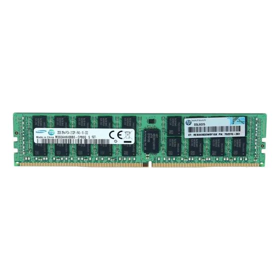 Memoria Hp Proliant 32gb De Servidor Pc4 17000 2133p Rdimm