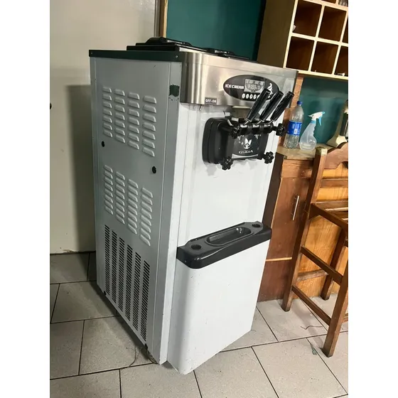 Maquina Helado Soft 25 Lts/hora Doble Compresor Como Nueva
