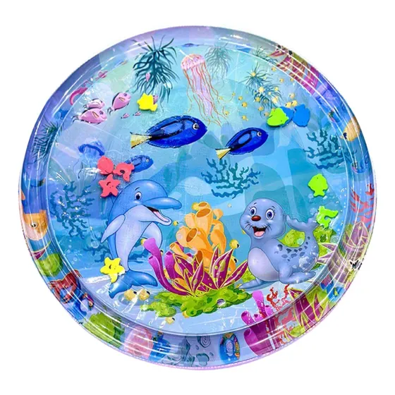 Alfombras Sensorial Estimulacion De Agua Para Bebes Circular