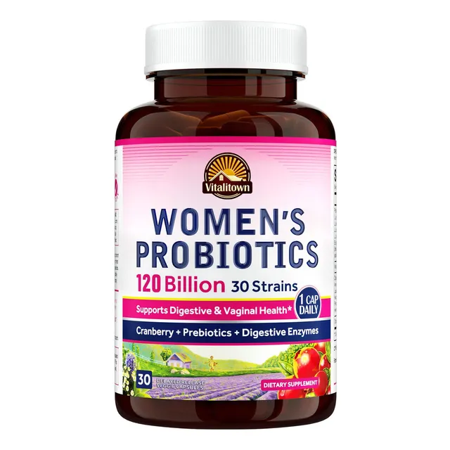 Probioticos Vaginales En Pastillas Con Enzimas & Cranberry  