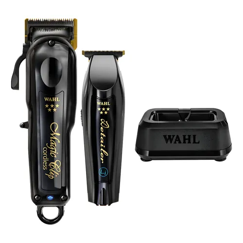 WAHL MagicClip&Detailerバリカンブラック@i3〇^~^6㊹ Wahl Magic Clip Cordless + Detailer Black | Parcelamento sem juros
