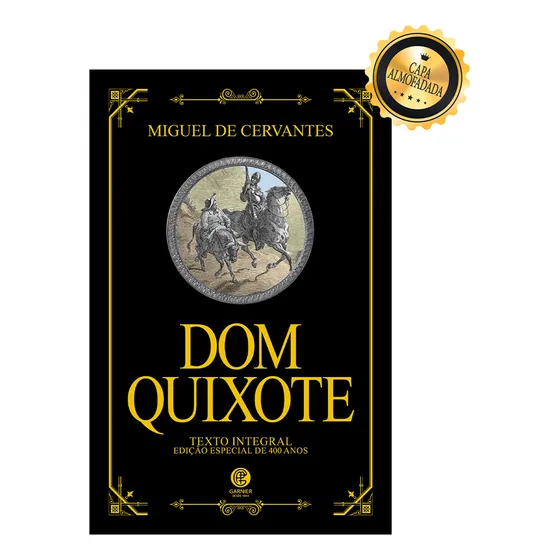 Livro - Dom Quixote - Edição De Luxo Almofadada - Novo
