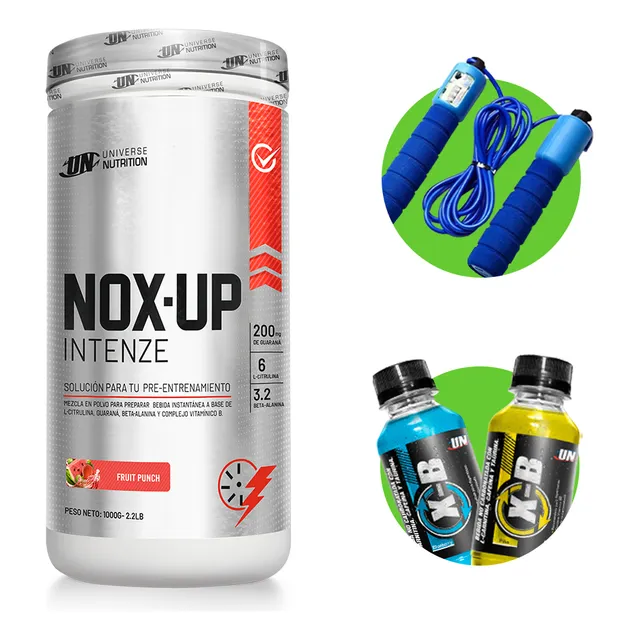 Pre Entreno Nox Up 1kg Fruit Punch Un + Regalo 02