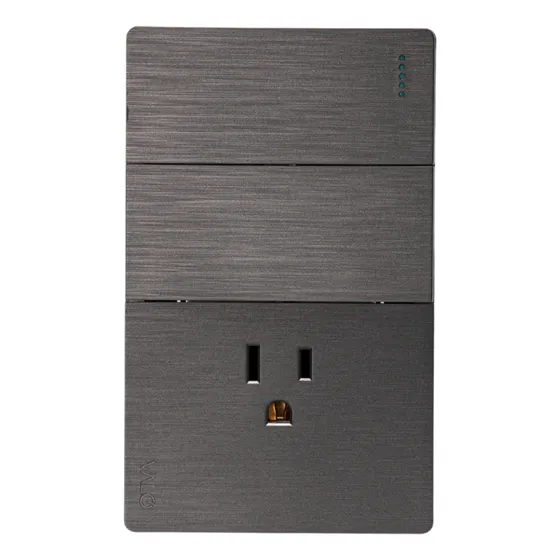 Placa Valo Slim Con 2 Interruptores Esca Y 1 Contacto