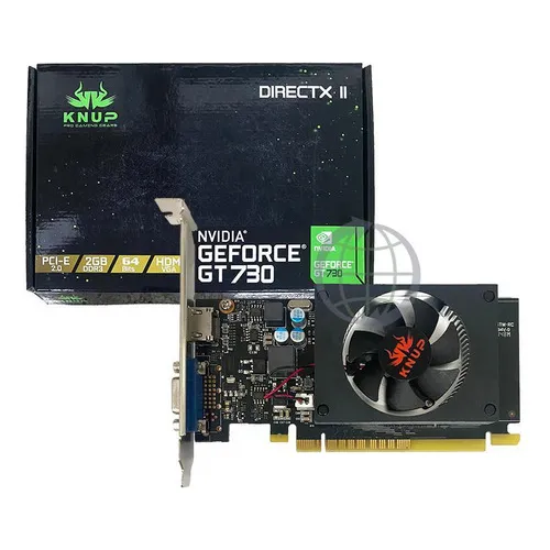 Placa Vídeo Pc Desktop 2gb Ddr3 64bit Vga Hdmi Nvidia